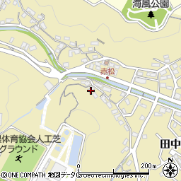 長崎県長崎市田中町1401周辺の地図