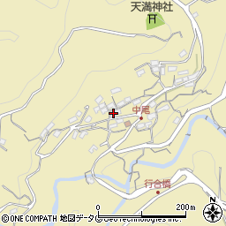 長崎県長崎市田中町4098周辺の地図