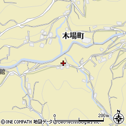 長崎県長崎市木場町1416-1周辺の地図