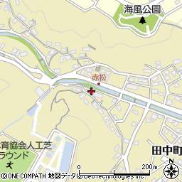 長崎県長崎市田中町1395周辺の地図