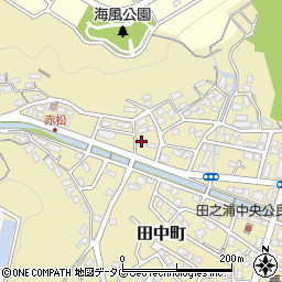 長崎県長崎市田中町1458周辺の地図