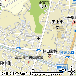 長崎県長崎市田中町1586周辺の地図
