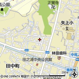 長崎県長崎市田中町1556周辺の地図