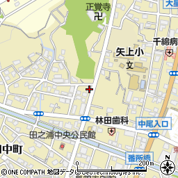 長崎県長崎市田中町1587周辺の地図