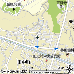長崎県長崎市田中町1551周辺の地図