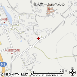 熊本県上益城郡益城町赤井2008周辺の地図