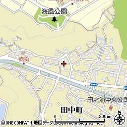 長崎県長崎市田中町1463周辺の地図