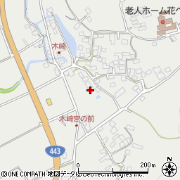 熊本県上益城郡益城町赤井1921周辺の地図