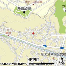 長崎県長崎市田中町1523周辺の地図