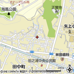 長崎県長崎市田中町1599周辺の地図