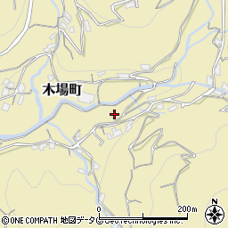 長崎県長崎市木場町1318周辺の地図