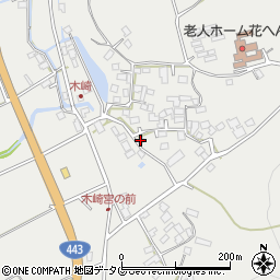 熊本県上益城郡益城町赤井1923周辺の地図