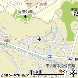 長崎県長崎市田中町1520周辺の地図