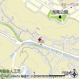 長崎県長崎市田中町1442周辺の地図