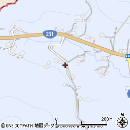 長崎県諫早市飯盛町里2469周辺の地図