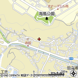 長崎県長崎市田中町1467周辺の地図