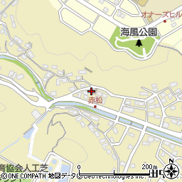 長崎県長崎市田中町1443周辺の地図