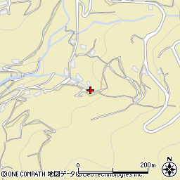 長崎県長崎市木場町1174-2周辺の地図