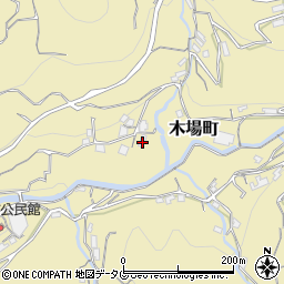 長崎県長崎市木場町587周辺の地図