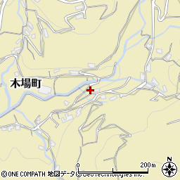 長崎県長崎市木場町1312周辺の地図