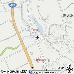 熊本県上益城郡益城町赤井1903周辺の地図