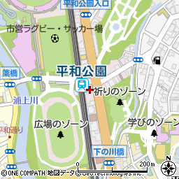 長崎銀行浦上支店周辺の地図