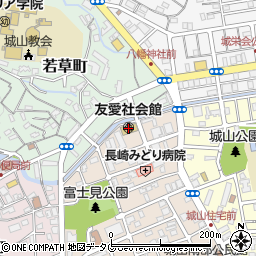 友愛社会館周辺の地図