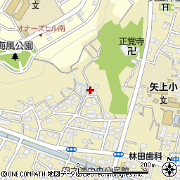 長崎県長崎市田中町1631周辺の地図