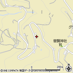 長崎県長崎市木場町1208周辺の地図