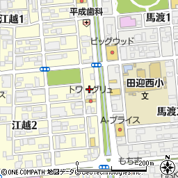 熊本県中小企業家同友会周辺の地図