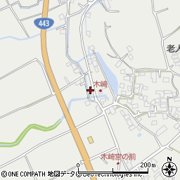 熊本県上益城郡益城町赤井1899-1周辺の地図