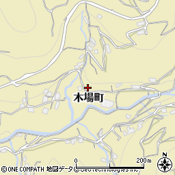 長崎県長崎市木場町796周辺の地図