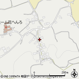 熊本県上益城郡益城町赤井2657周辺の地図