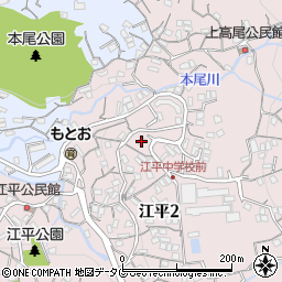 長崎住宅営繕周辺の地図