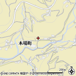 長崎県長崎市木場町808周辺の地図