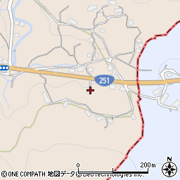 長崎県長崎市川内町164周辺の地図