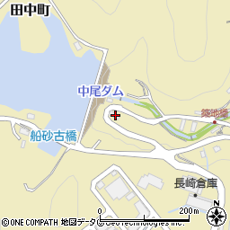 長崎県長崎市田中町622周辺の地図