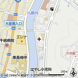 長崎県長崎市かき道1丁目36周辺の地図