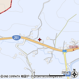 長崎県諫早市飯盛町里2483-1周辺の地図