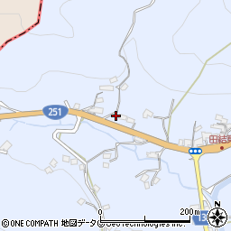 長崎県諫早市飯盛町里2483周辺の地図