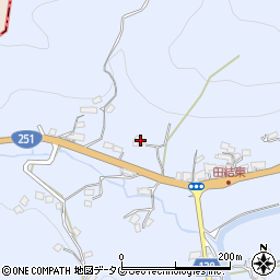 長崎県諫早市飯盛町里2582周辺の地図