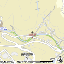 長崎県長崎市田中町1744周辺の地図