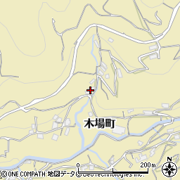 長崎県長崎市木場町613周辺の地図