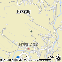 長崎県長崎市上戸石町周辺の地図