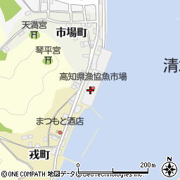 高知県漁業協同組合　黒牧テレホンサービス周辺の地図