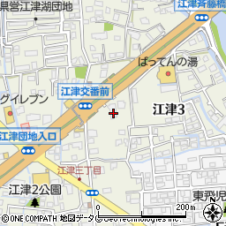 株式会社ハウステック熊本営業所周辺の地図