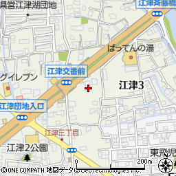 株式会社ハウステック熊本営業所周辺の地図