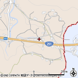 長崎県長崎市川内町167-2周辺の地図