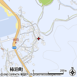 長崎県長崎市柿泊町周辺の地図