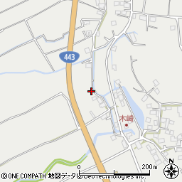 熊本県上益城郡益城町赤井770周辺の地図